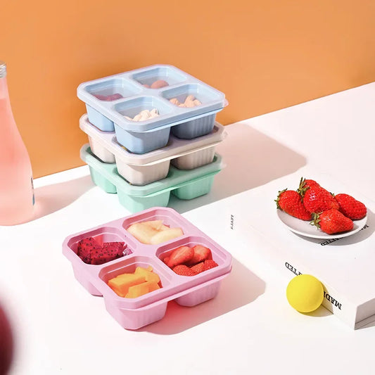 The BentoBites 4-Section Snack Container