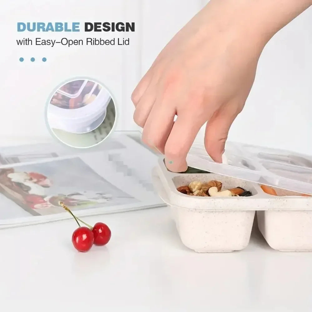 The BentoBites 4-Section Snack Container