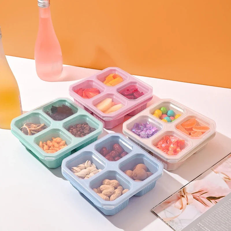 The BentoBites 4-Section Snack Container