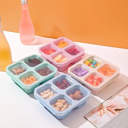 The BentoBites 4-Section Snack Container